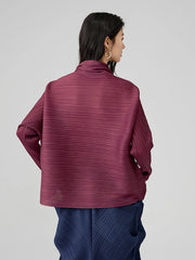 Luxury Stretchy Pleated Blouse