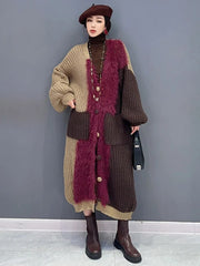 Stella Long Knitted Cardigan Coat