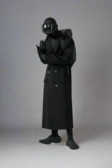 Men’s Full-Length Oversized Wool Blend Coat