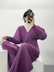 Women's Pleated Luxury Pants