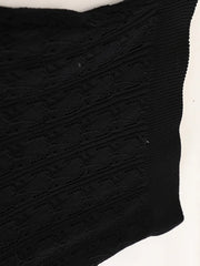 Luxury 3D Floral Knit Skirt