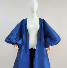 Couture Puff Sleeves Opera Cape