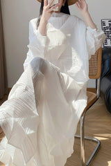 Luxury Evening Pleated Kaftan