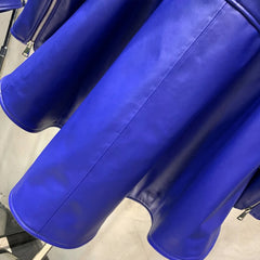 Luxury Sheepskin Asymmetric Jacket