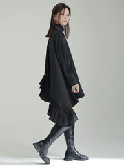 Avant-Garde Asymmetric Blouse