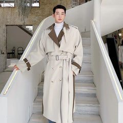 Men's Classic Noboru Long Trench Coat