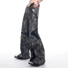 Men's Japanese Streetwear Wide Leg Pants