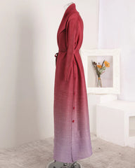 Premium Micro-Pleated Coat
