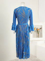 Luxury Pleats Formal Dress
