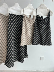 Japanese Cotton-Blend Skirt Set