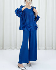 Luxurious Pleated Pants Set