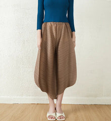 Luxury Pleats Pull-on Pants