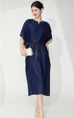 Stretchy Japanese Plissé Dress