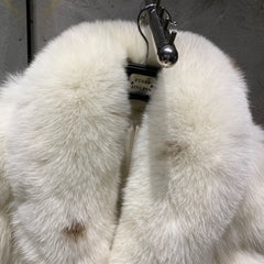 Women's Spotted Fox Fur Long Coat