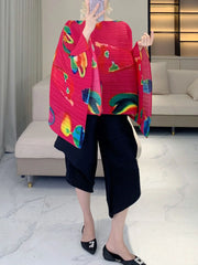 Luxury Plissé Pleat Tunic Shawl