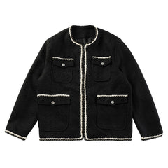 Statement Men's Cargo Textured Tweed Jacket