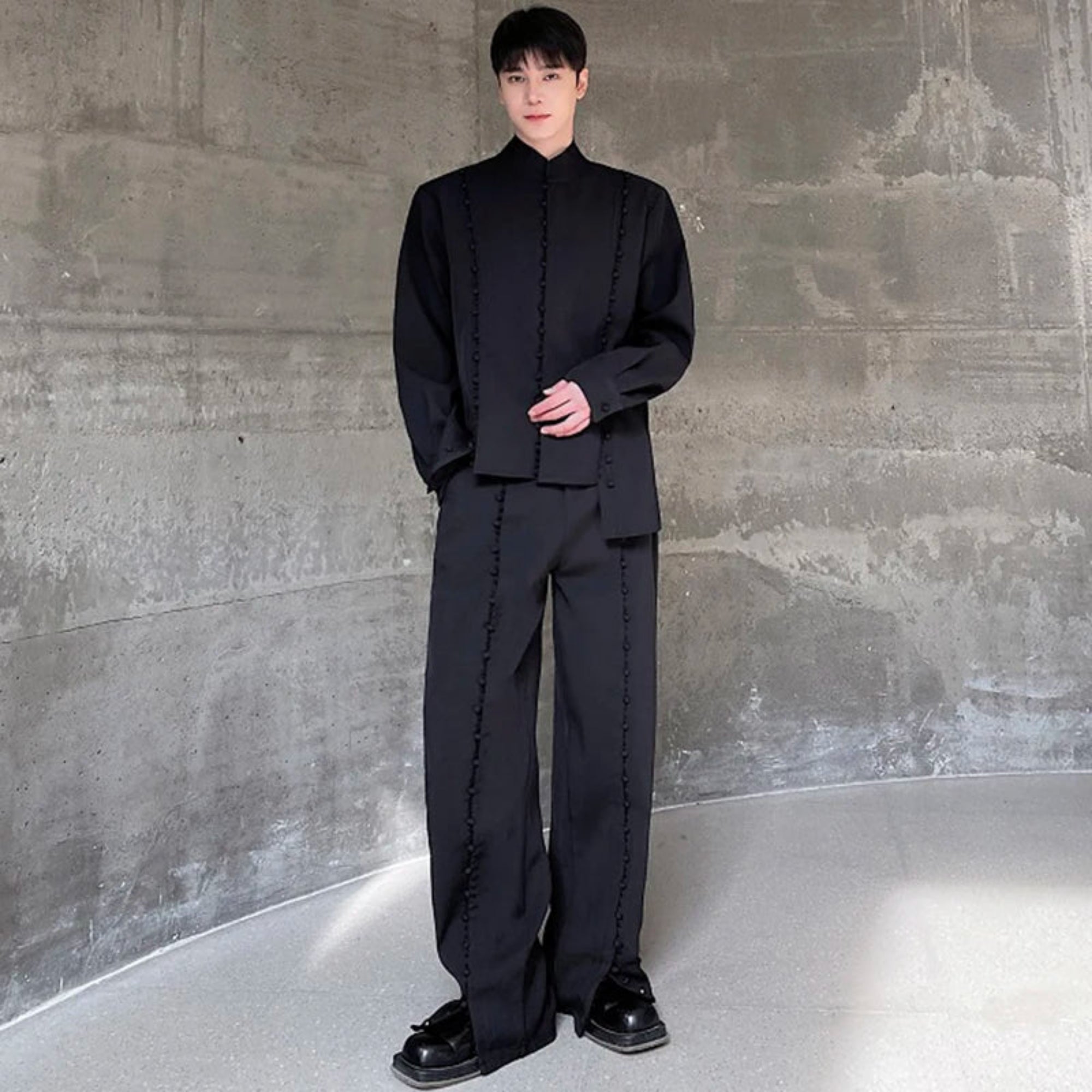 The Statement Split Leg Pant Set - Designer Menswear