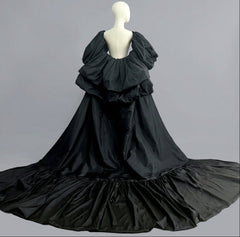 Couture Train Opera Coat