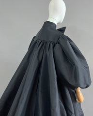Avant-Garde Taffeta Cape Coat