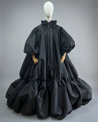 Avant-Garde Taffeta Cape Coat