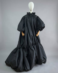 Avant-Garde Taffeta Cape Coat