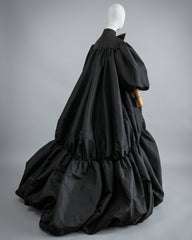 Avant-Garde Taffeta Cape Coat