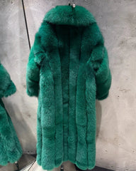 Couture Genuine Fox Fur Coat