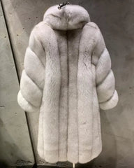 Couture Genuine Fox Fur Coat