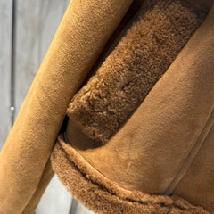 Couture Suede Shearling & Fur Jacket