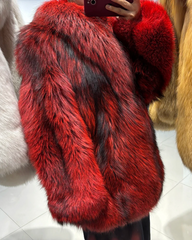 Couture Fox Fur Coat