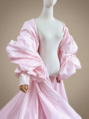 Luxury Puffy Sleeve Formal Coat