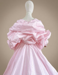 Luxury Puffy Sleeve Formal Coat
