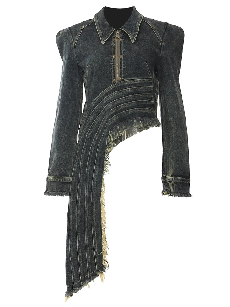 Women's Gillian Peacock Denim Top