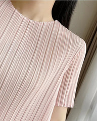Luxury Pleated Skirt & Top Set