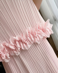 Luxury Pleated Skirt & Top Set