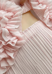 Luxury Pleated Skirt & Top Set