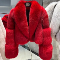 Women's Fox Fur Bomber
