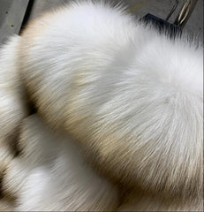 Luxury Fox Fur Full-Length Coat