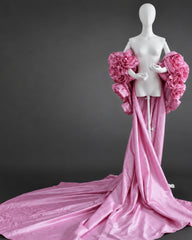 Luxury 3D Rosette Opera Cape