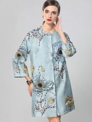 Couture Beaded Floral Coat