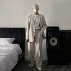 Men's Modern-Fit Baggy Suit