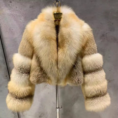 Luxury Custom Fox Fur Jacket