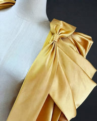 Couture Taffeta Maxi Cape