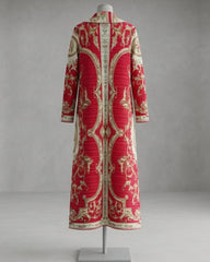 Luxury Plissé Duster Coat