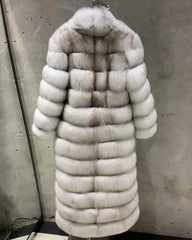 Custom Fox Fur Full-Length Coat