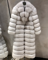 Custom Fox Fur Full-Length Coat