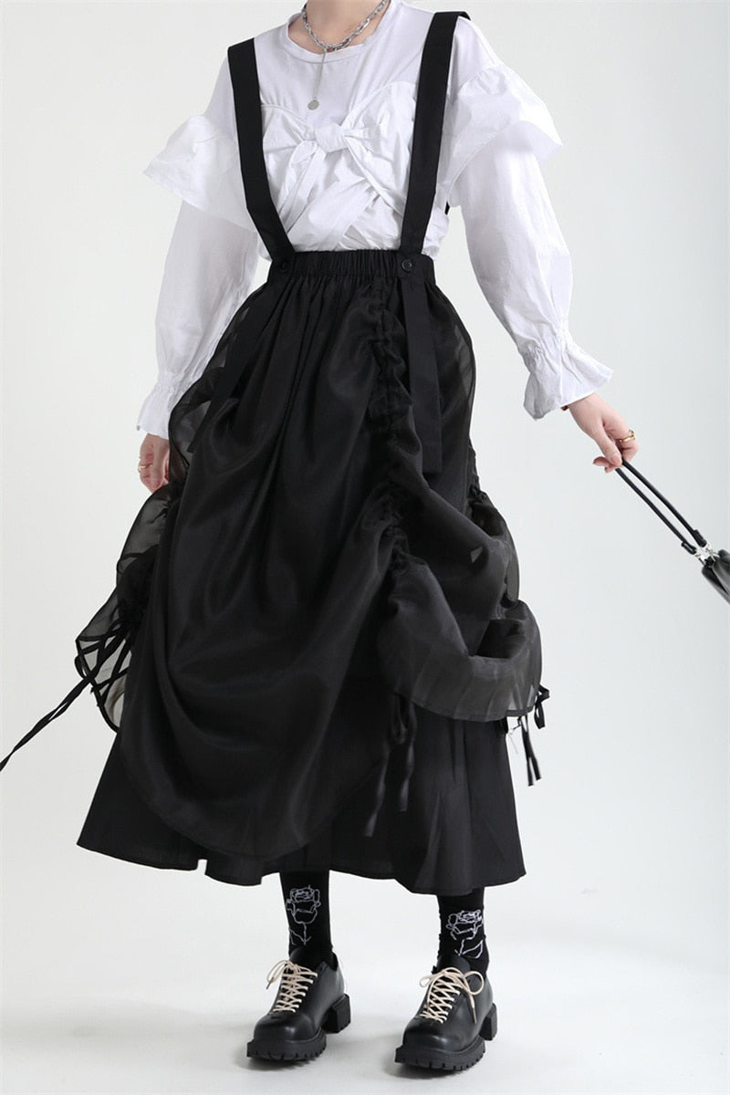 Anna Dreamy Overall Long Skirt