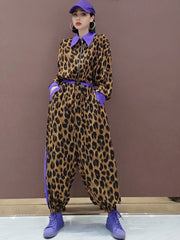 HeyFancyStyle Leopard Print Jumpsuit