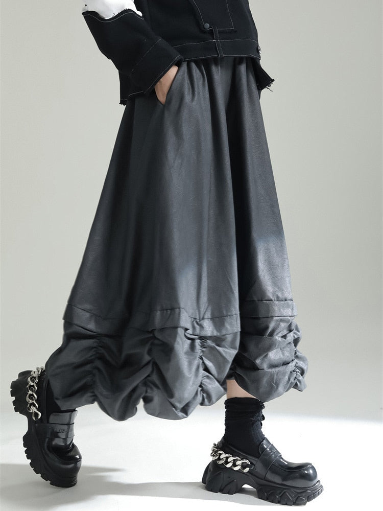 Lily Elastic Waist Oversized Skirt