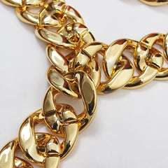 Premium Oversized Gold Chain Belt